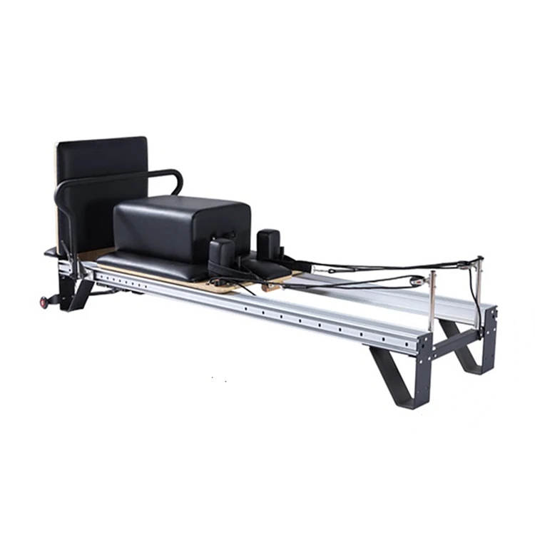 

Factory direct selling pilates foldable reformer equipment exercise pilates cadillac equipment, Silver