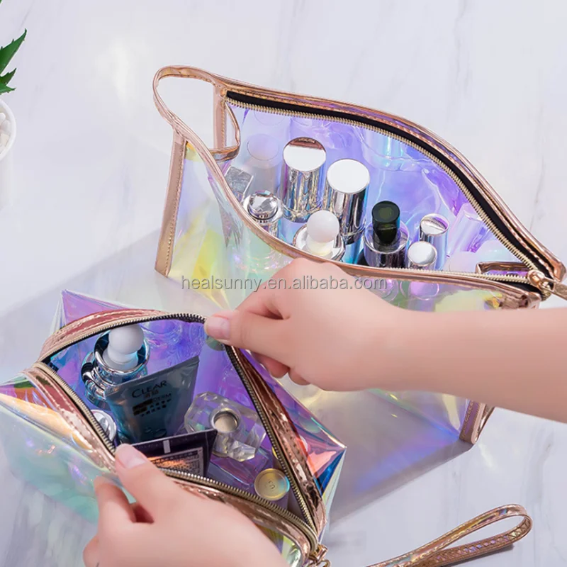 

New Arrival Customized Colorful makeup bag small cosmetic bags logo printing makeup artist bag
