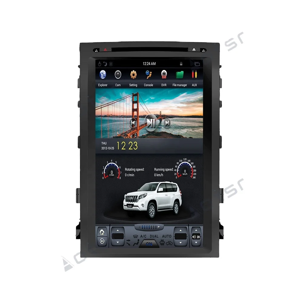 

Android Tesla style Car GPS navigation for Toyota Land Cruiser LC200 2008-2015 auto radio Coche stereo Multimedia player