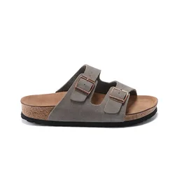 soft sole non slip slipper outdoor flat comfort cork sandals summer slippers for women