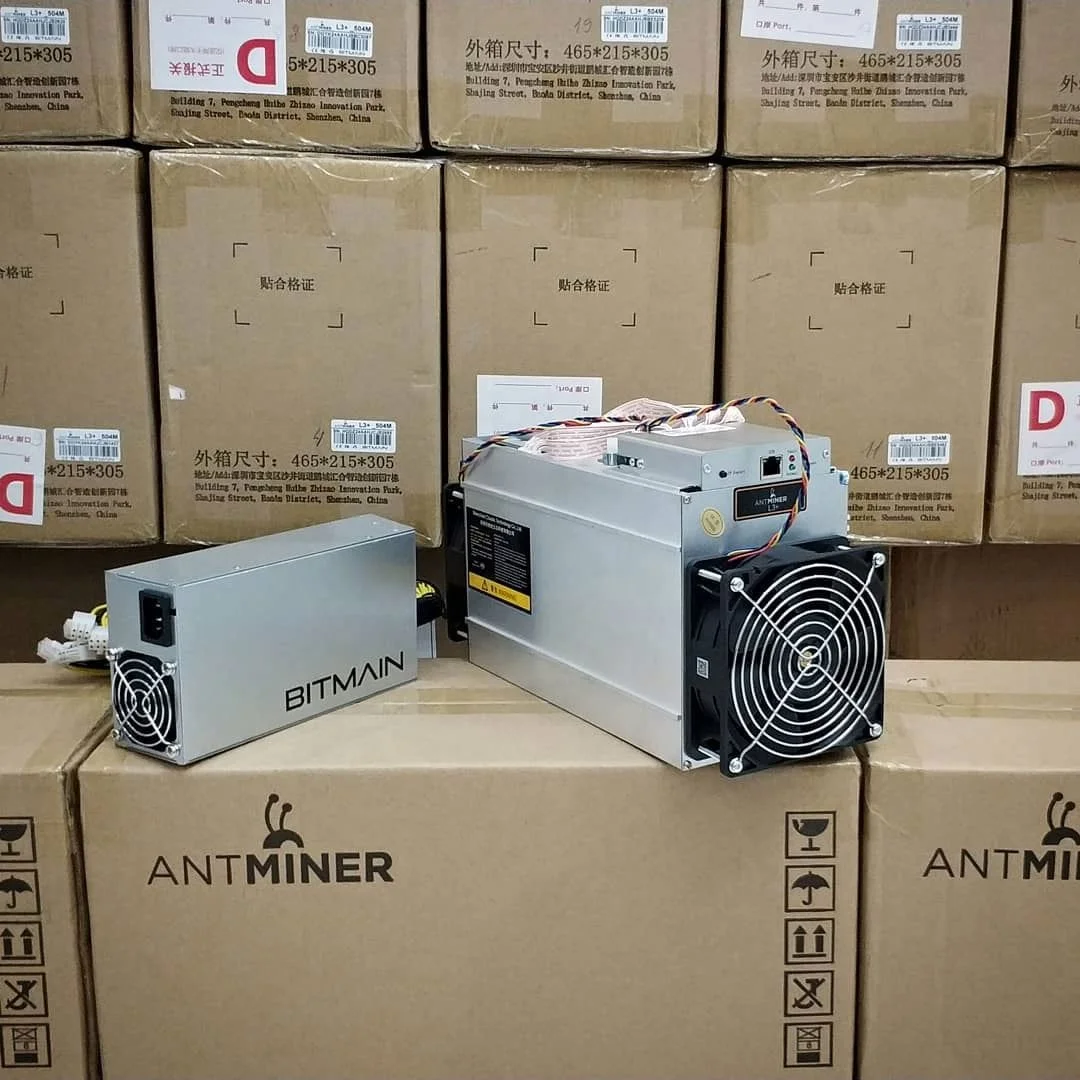 

2021 Used Second Hand atminer miner l3 fiido byd l3 bitmain asic Antminer L3+ 504mh/s L3++ 580mh/s with psu blockchain miners