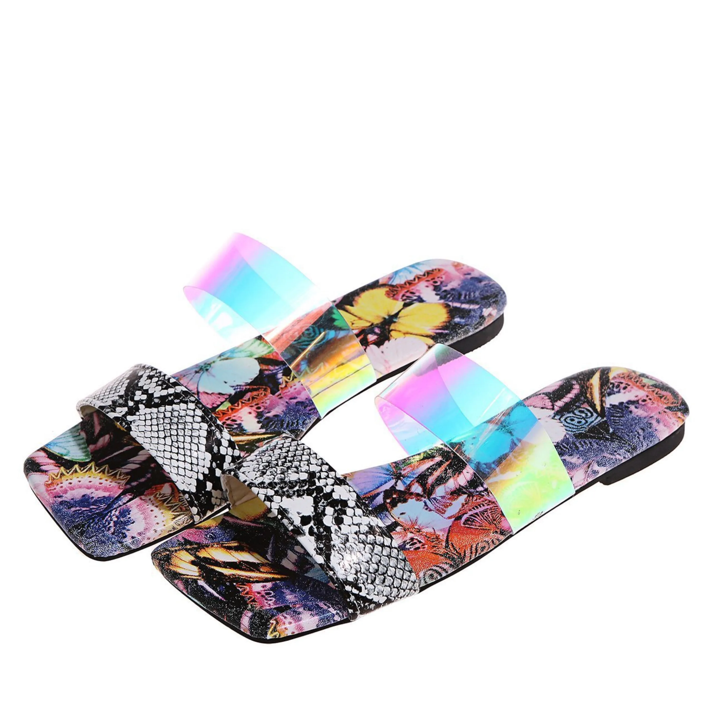

2021 Summer Girl Sandals Ladies Flat Flip Flop Fashion Trend Outdoor Slipper
