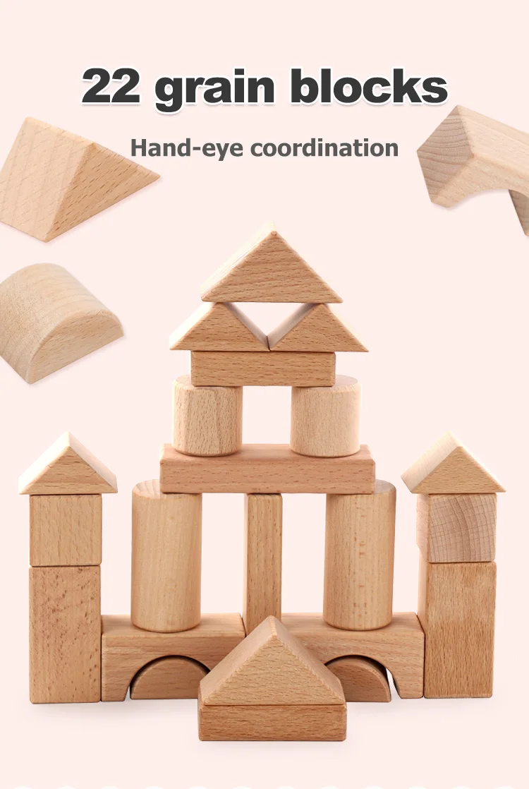 High Quality Custom Giant Solid Wood Kid Toy Montessori Educational Big Size Beech Wooden Blocks Toy For Child - Buy Beech Wooden Toys,Wooden Blocks,Wooden Building Blocks Product on Alibaba.com