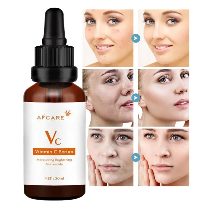 

Whitening Vitamin C Face Serum Private Label For Face Moisturizing Anti Aging Natural Organic Skin Care Facial Serum