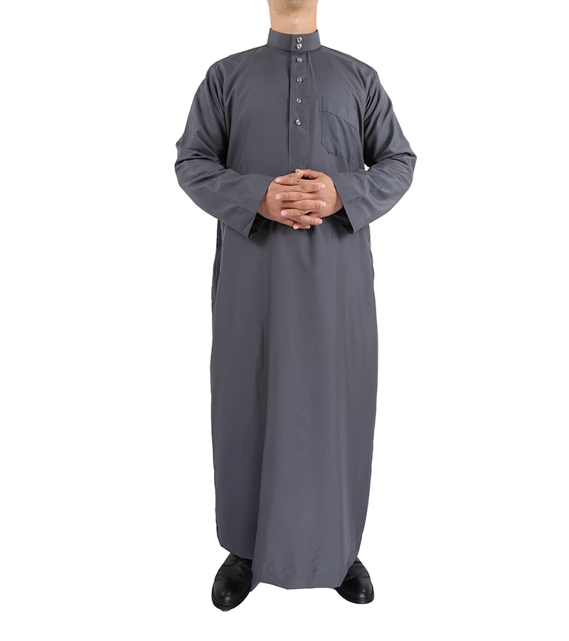 

Islamic Classic Arabic Qatar Al Daffah Thobe Men Clothing, 6 colors mix