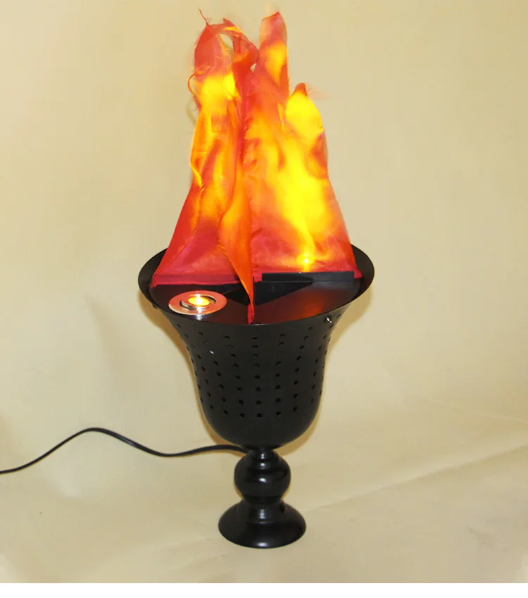 合适的晚会舞台火炬风格火舞台照明灯假火丝火焰灯