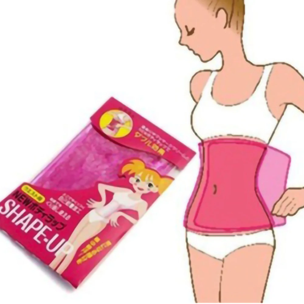 

2021 Upgrade Lengthened Custom Logo Reusable PVC Sauna Sweat Belly Tummy Body Shaper Belt Lose Weight Waist Slimming Wrap, Pink