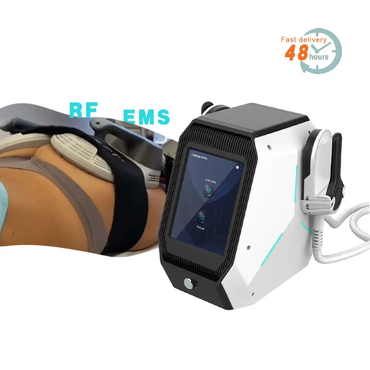 

2022 hi emslim f rf body sculpting machine 13 tesla 2 handles portable emshif emslim neo machine