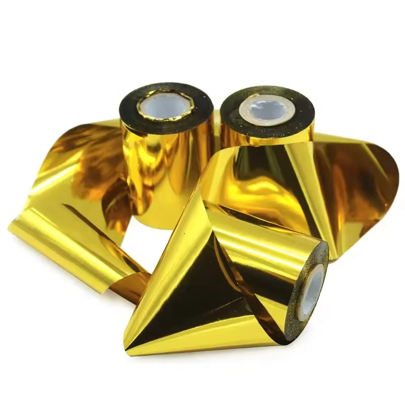 Factory Supplier Gold Leaf Foil Rolls Wholesale Price Artificial Gold Leaf Foil Rolls for Furniture Chairs