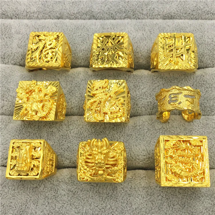 Euro Coin Ring Plated Vietname