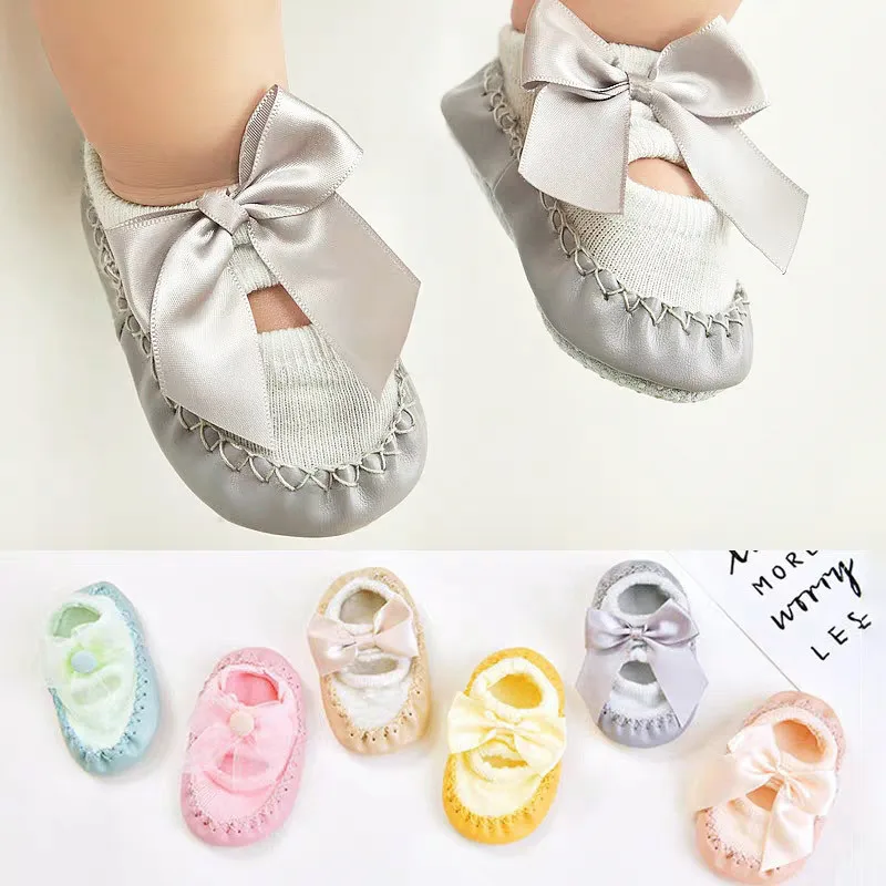 
Nice non-slip children baby floor boat socks shoes 