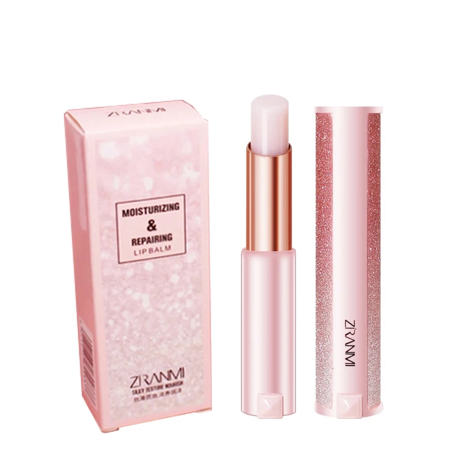 

High quality moisturizing lip scrub Ingredient daily lip care lip balm, Clear
