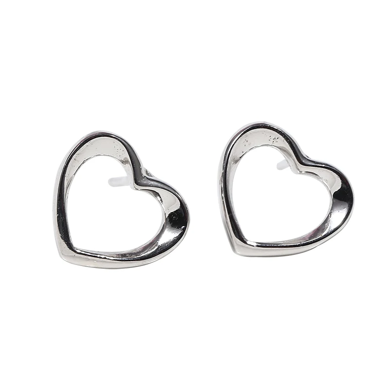 

Relair Newest Design Fashion Women 925 Sterling Silver Vintage Heart Earring