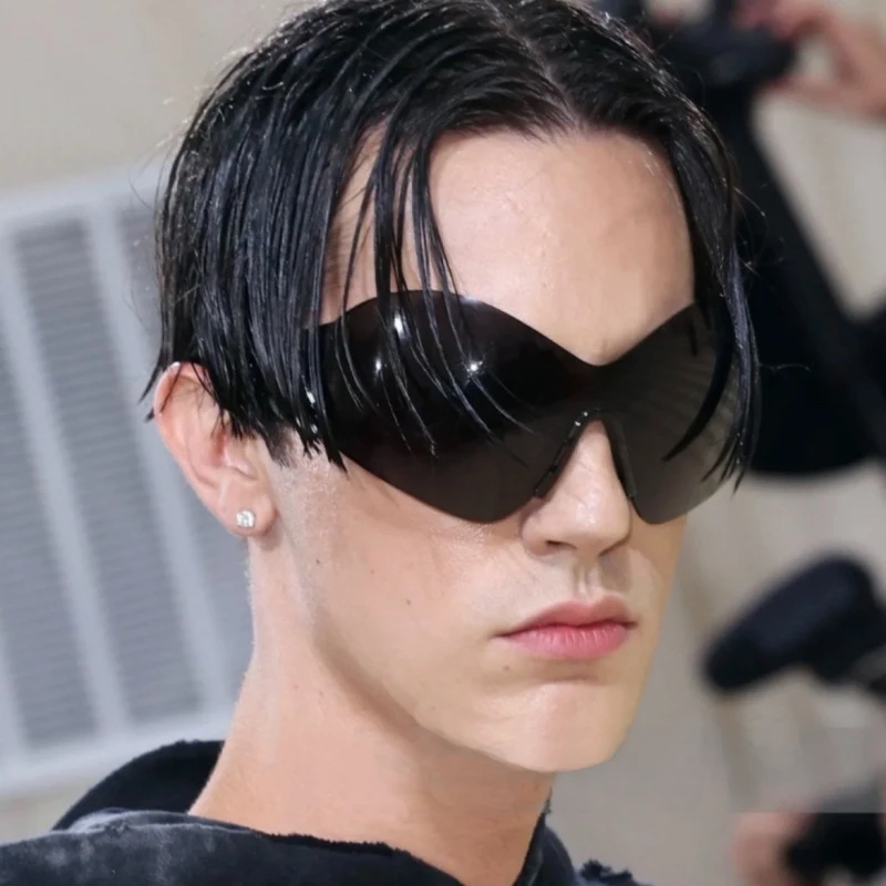 

Twooo 2126 Designer New Fashion Rimless Glasses Women Oversized Y2K Sunglasses 2023