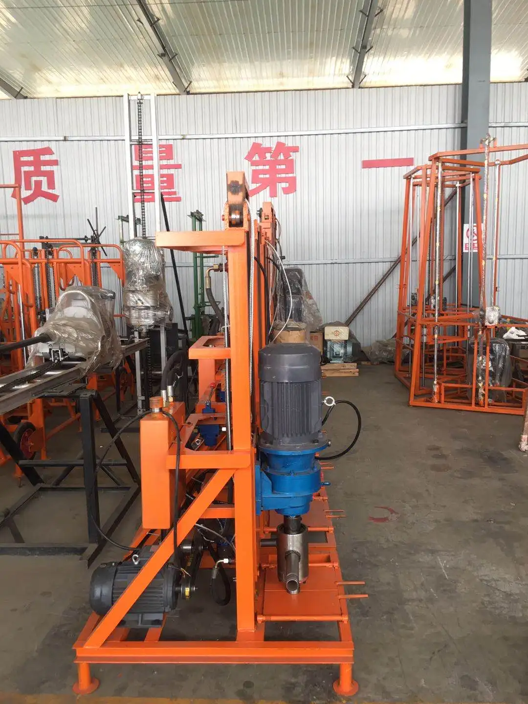 30m Lightweight Portable Core Water Well Drilling Rig 