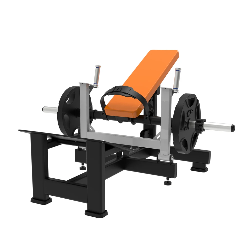 

TZ-8133 Commercial Fitness Plate Loaded Hip Thrust Machine hip thruster Glute Bridge Machine, Black and red,or customrized color