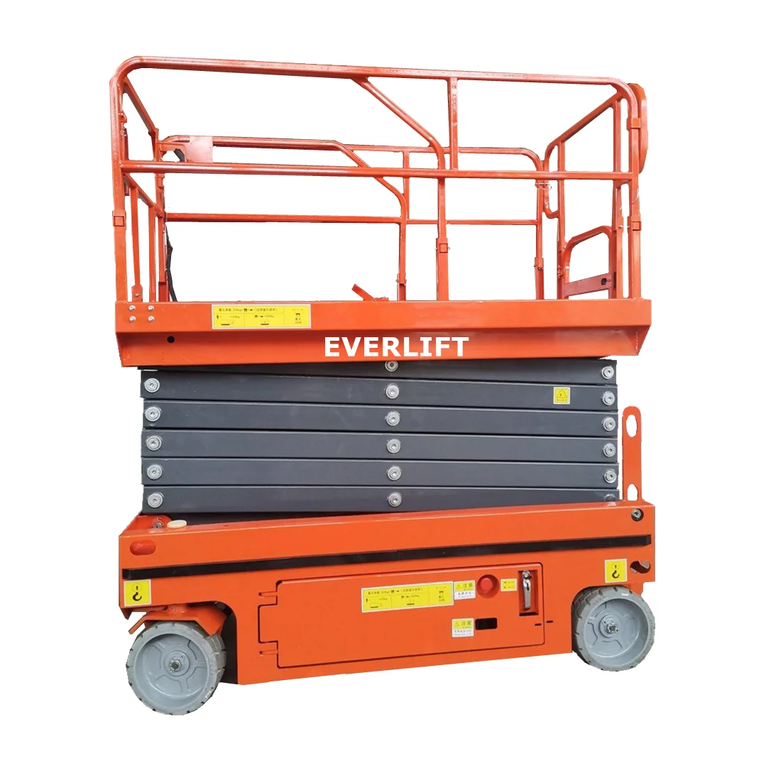 

300kg 6000m Scissor lift CE Certification self propelled scissor lift scissor lift work platform