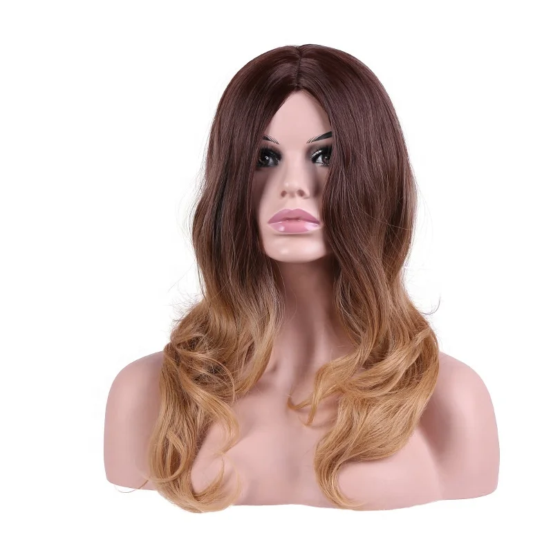 

Mid-length Long Volume Wig Gradient Big Wave Wig, Picture