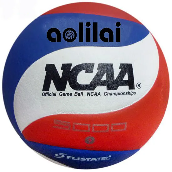 

Voleibol Aolilai Brand Ncaa Official Game Ball Butyl Bladder Voley Wholesale Molten 5000 Volleyball Ball, Red blue white