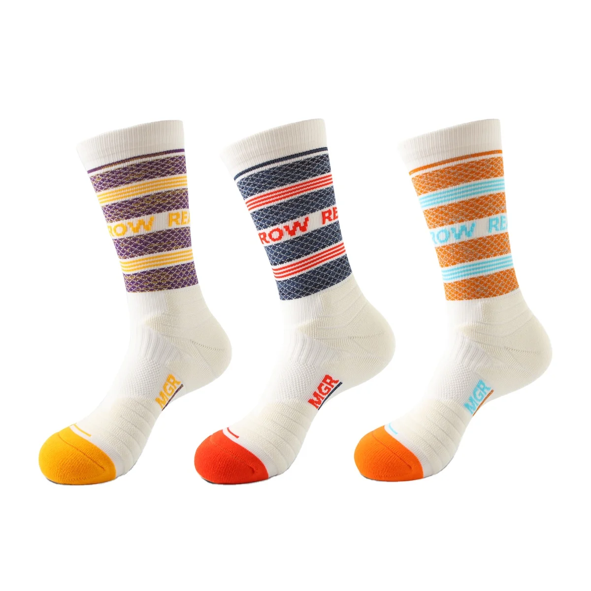 

Basketball sports socks Achilles tendon protection shock absorption thick without stuffy sports socks