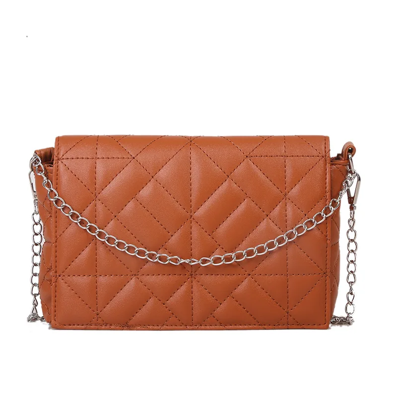 

Brand Luxury Personality Chain Lady Pu Leather Hand Bag Shoulder Bags Women Ladies Purse Ladies Purse, 3 colors