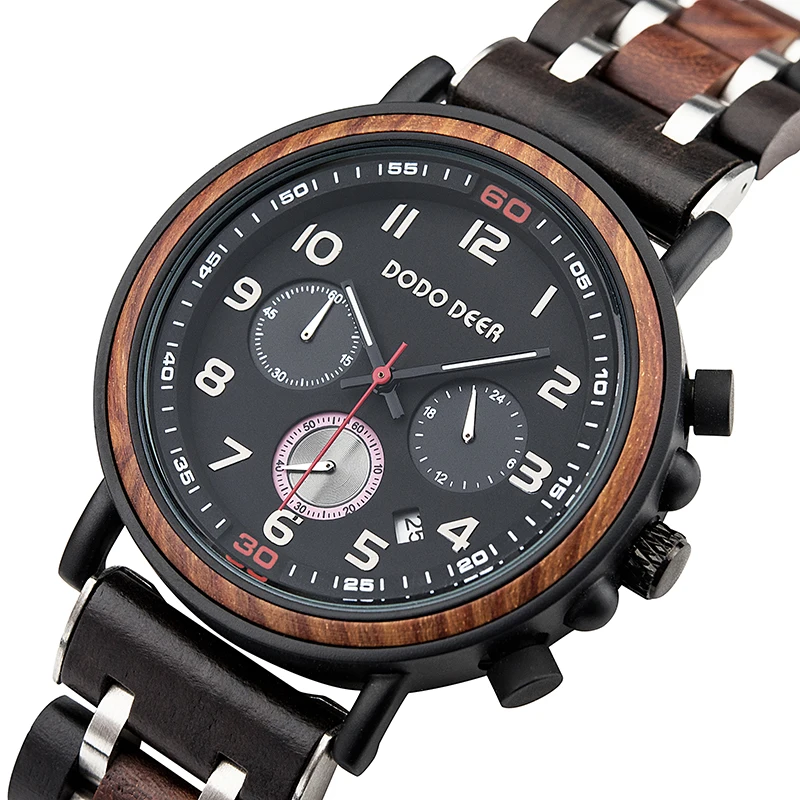 

DODO DEER most popular mens fashion mens chronograph watch innovative time quartz man wrist watch