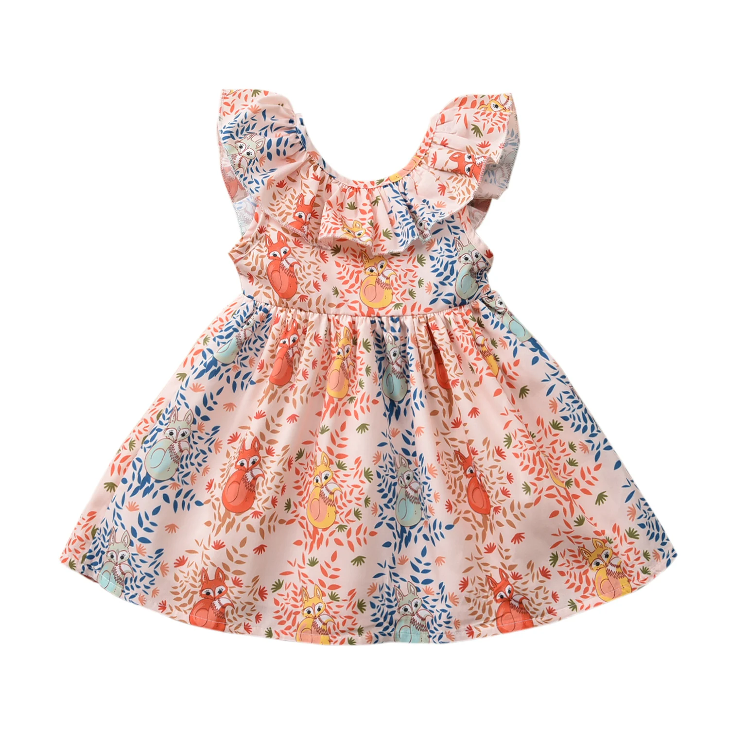

Summer Jumpsuit Hot Selling Comfortable baby and children summer cloth baby girl party dresses 0-5Years old