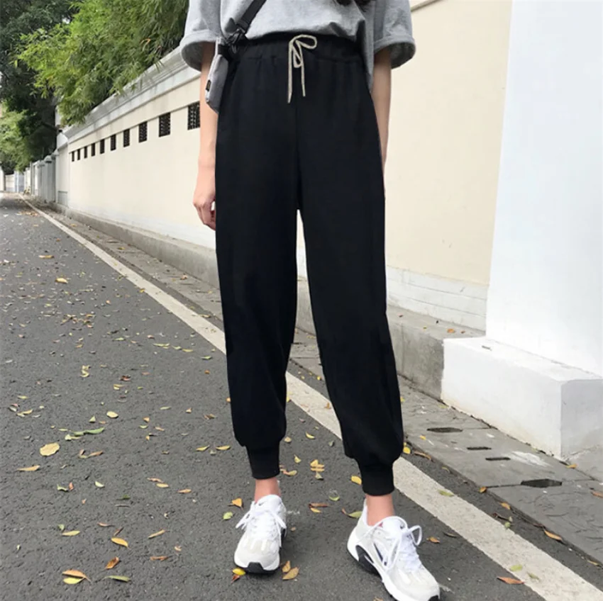

cargo trousers women trousers office wide leg trousers women plus size sweat pants, Showed