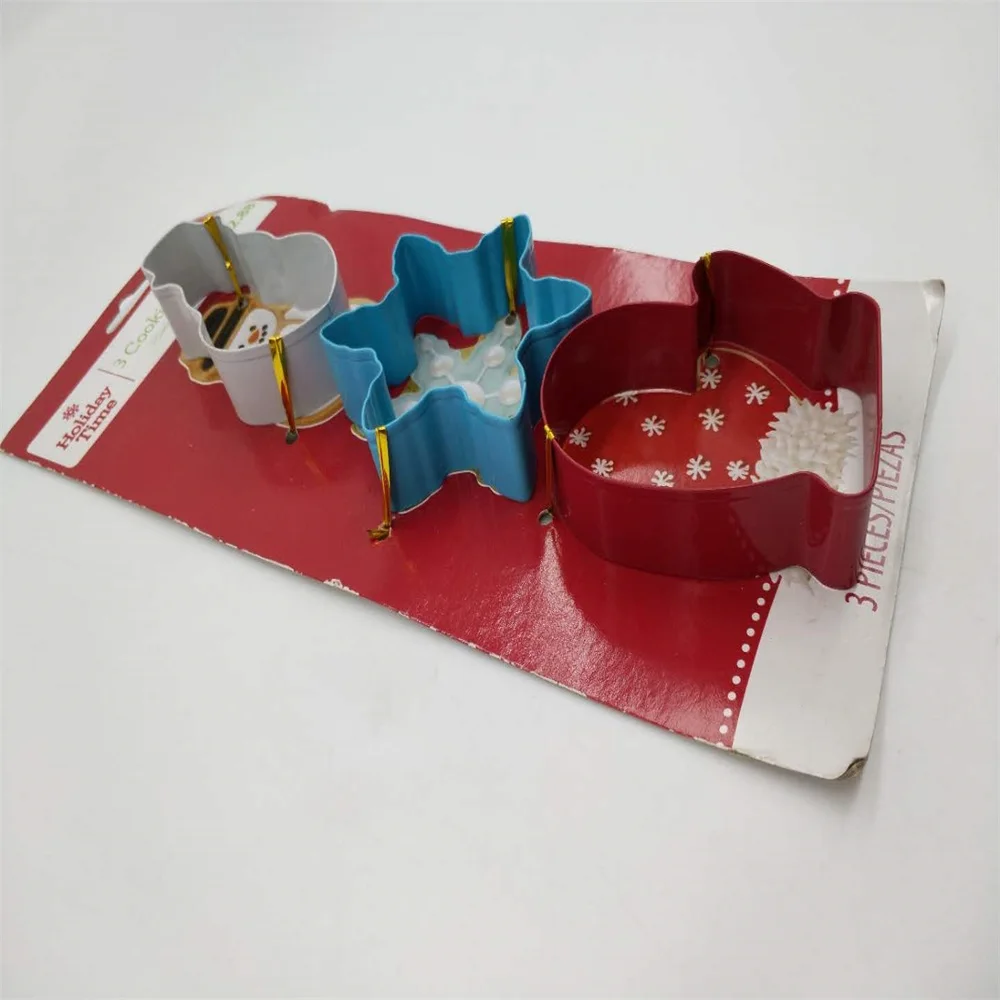 
Multi-Shape Shape Christmas Cookie Cutter Set Manual cookie cutter set stainless steel cookie cutter set custom 