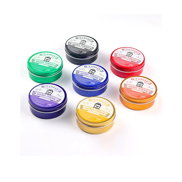 

nishman hair pomade hold for men styling moisturizing keratin pomade hair styling Edge hair matte finish natural wax styling