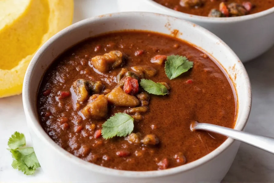 Different Types of Mole Sauces Side by Side