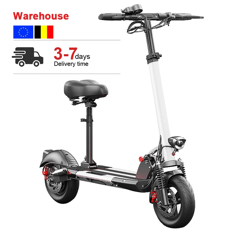 

Beautiful and lightweight design explosion-proof tubeless tires and durable electric scooter, Black,white