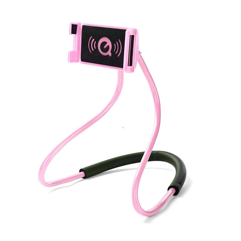 

Neck Mobile Phone Holder With 360 Rotation Multifunctional Creative Car Cell Phone Holders Stand