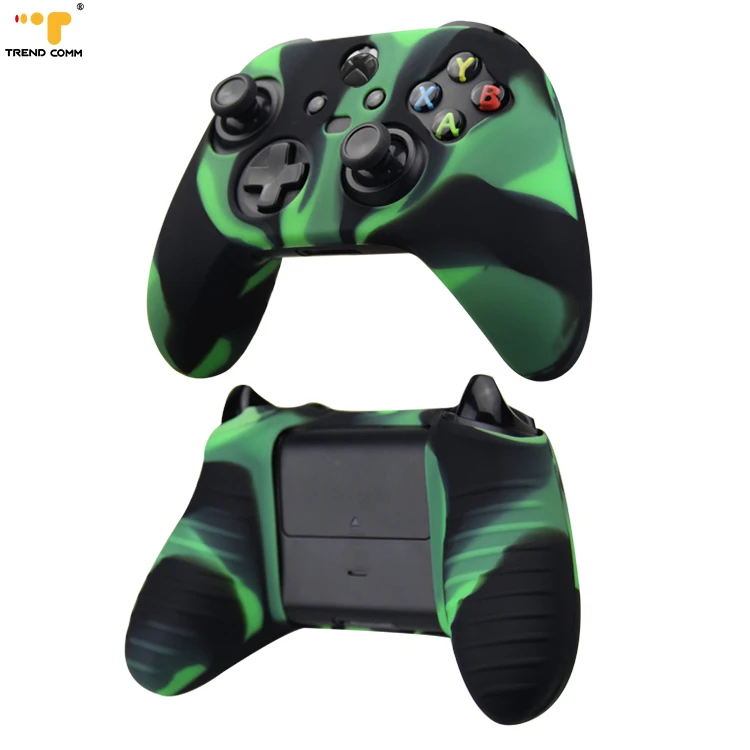 

Waterproof Printing Silicone Protector Durable Rubber Full Cover For Xbox One X 1tb, Black blue red etc.