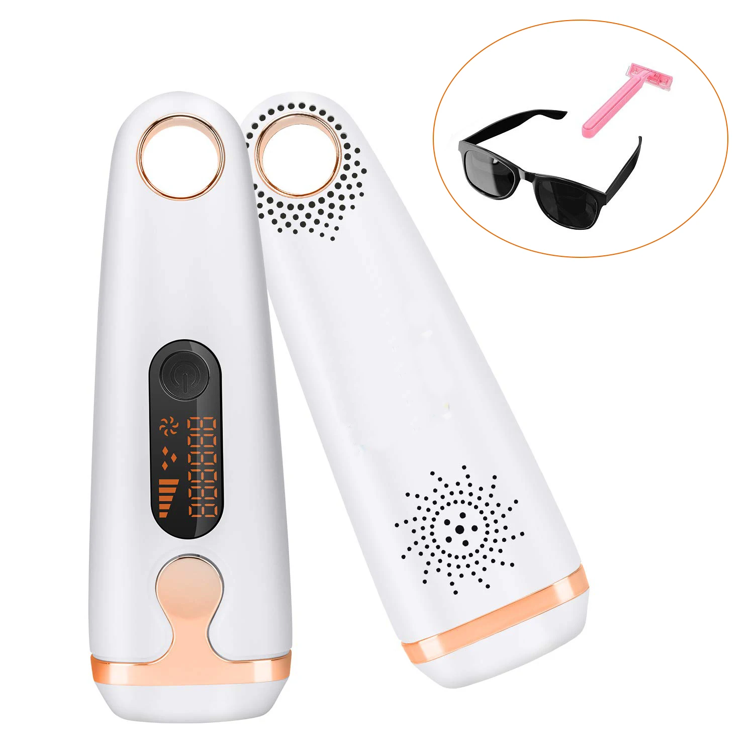 

2020 Home Use Professional IPL Hair Removal Device Machine Permanent Painless Portable Facial Body IPL Hair Removal, White, black, pink, etc