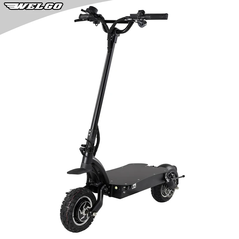 

Dual Motor 2000W With Powerful 52V 23.8ah Lithium Battery Dualtron x 10inch thunder Off Road Electric Kick Scooter For Adults, Black