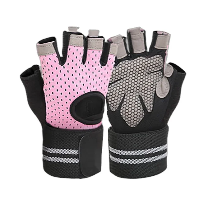 

Wear Resistant Snug Fit training Half finger workout fitness spots Gym weight lifting gloves, Color can be customized