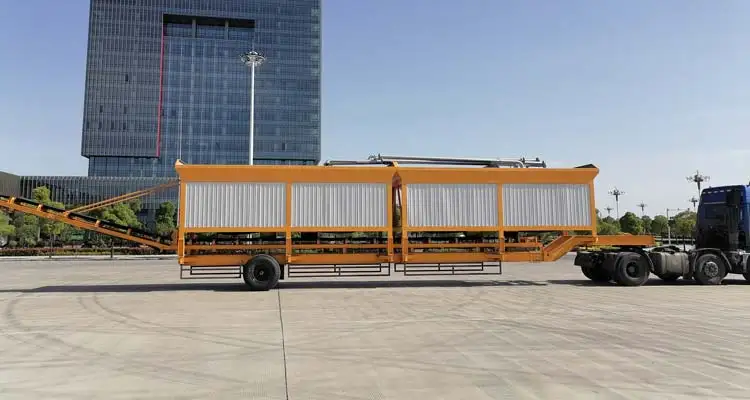 Portable asphalt plant 120t/h batch mix mobile asphalt plant for sale