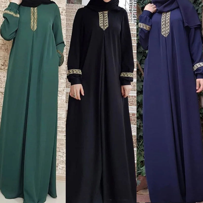 

arab clothes women borka muslim abaya women dress maxi abaya embroidery middle east islamic clothing embroider abaya