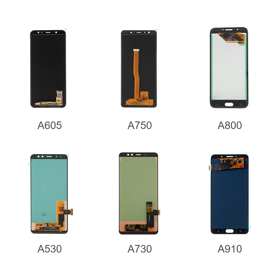 

Phone LCD Phone Screen Digitizer Assembly Repair Part for Samsung A605 A750 A800 A530 A730 A910 Phone LCD Replacement Screen