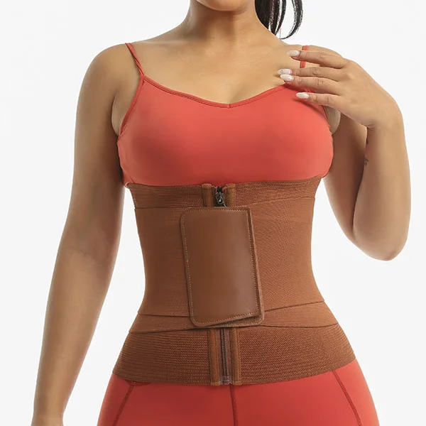 

2021 Waist Trainer Corset Slimming Body Shaper Weight Loss Latex Double Belt Slimming Sauna Elastic Waist Support Waist Belt, Black,brown,burgundy