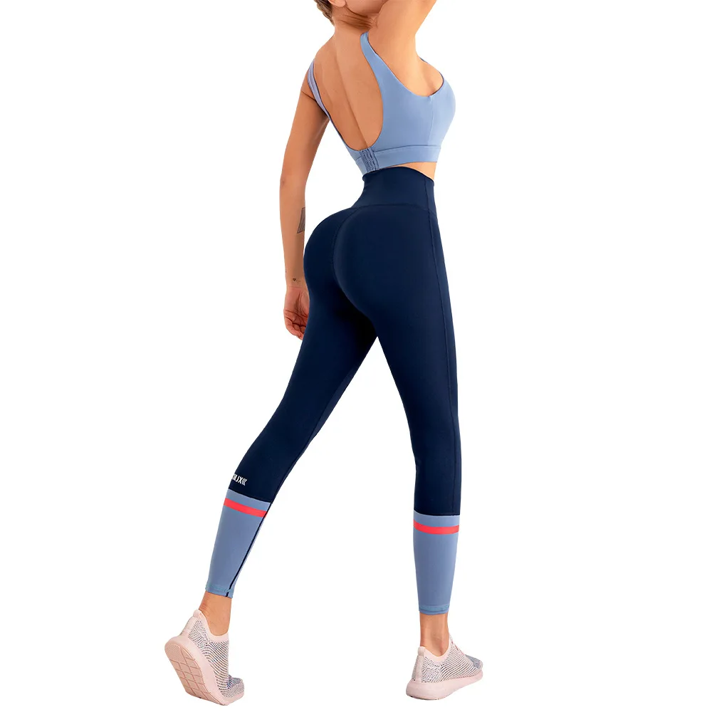 

Workout sets women 2piece yoga fitness clothes Women Fitness Gym Wear Sportswear Crop Top Yoga Set, Customized colors