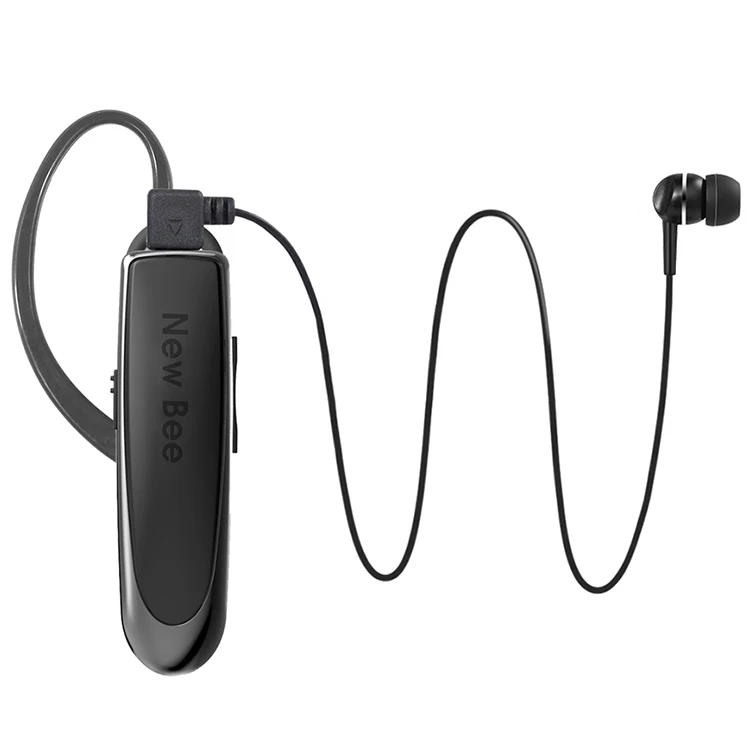 

Driving business and voice answering 5.0 Wireless handsfree headphone Bluetooth headset, Black