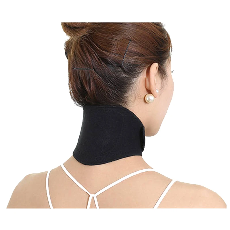 

Hot Sale Adjustable Comfortable Neoprene Tension Relief Protective Neck Support Brace For Adults