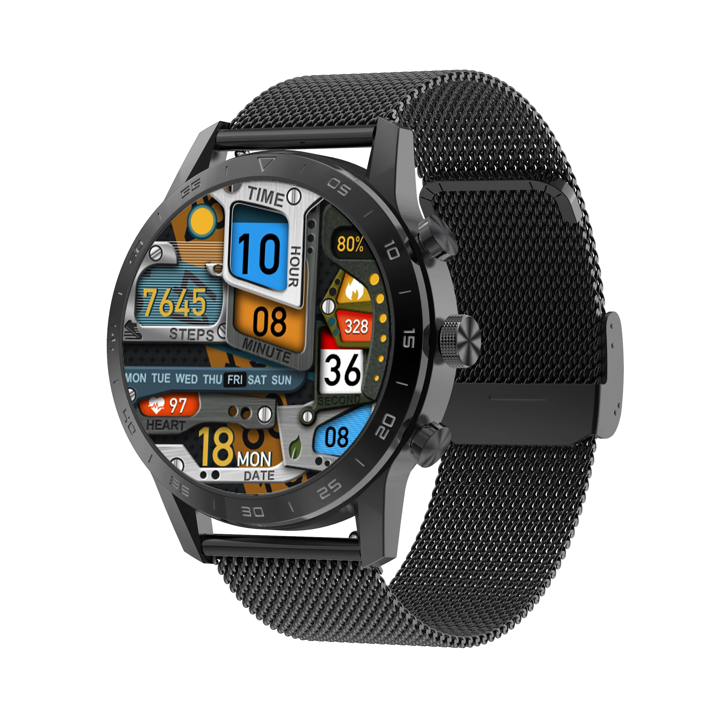 

DT 70 Smart Watch 1.39inch 454*454 HD IP68 Waterproof ECG Heart Rate 100 DIY Watch Face Call / Music Sport Smartwatch