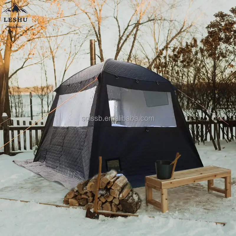 

Ice Fishing Thickened Tent Stove For Cooking And Warming Ice Fishing Waterproof Tents Camping Warm Weather Outdoor Waterproof