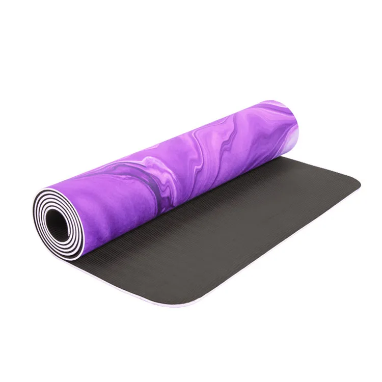 

1830*610*6mm Wholesale Custom Print Design Yoga Mat TPE Fitness