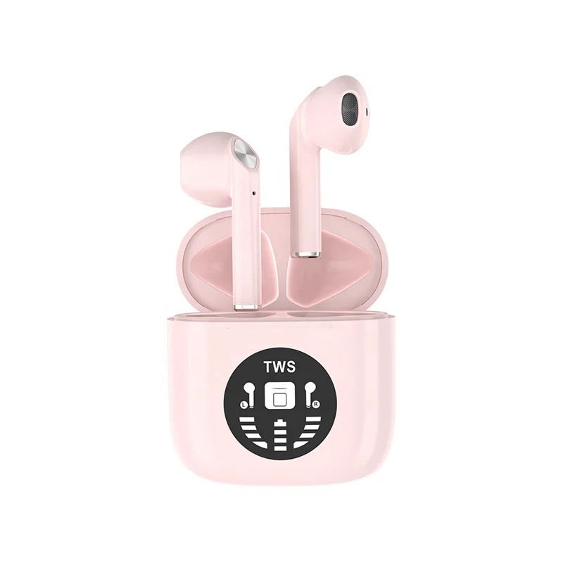 

LED OEM Wireless Headset Compatible QI Wireless Charging Waterproof Head Phone Ear Phone In ears Headphones