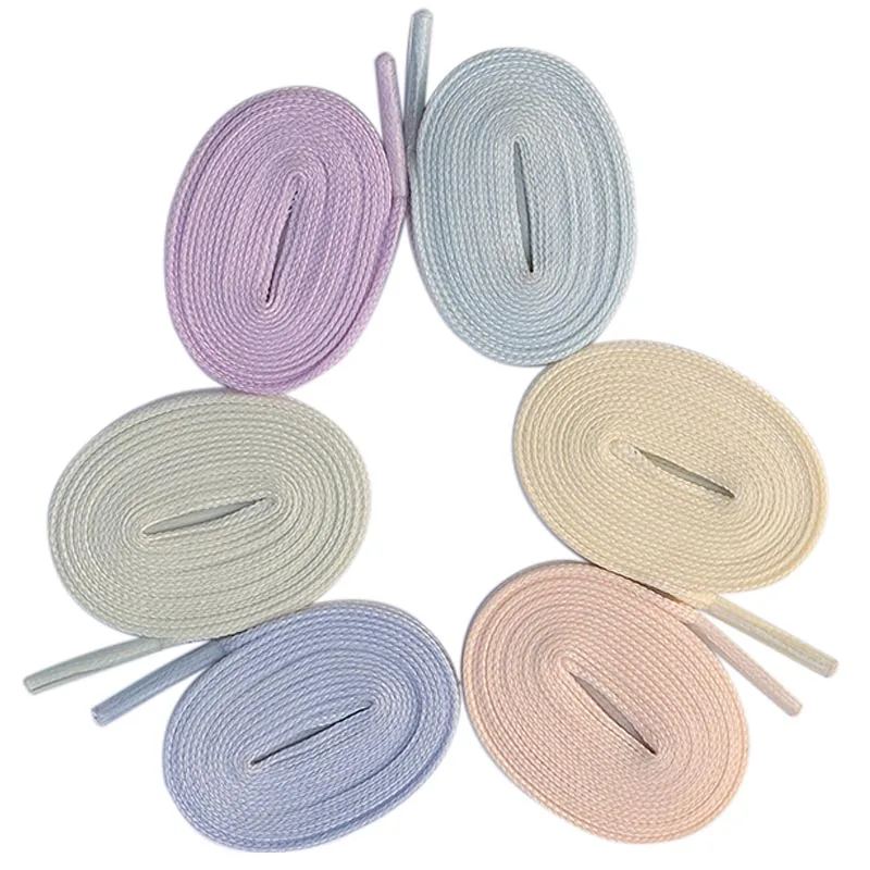 

2022 New Flat Color changing Shoelaces Different color Changed In the Sun Pretty Special Flat Laces