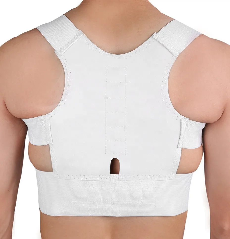 

Wholesale Humpback Therapy Magnetic Back Posture Corrector Shoulder Support, Black,white or customized